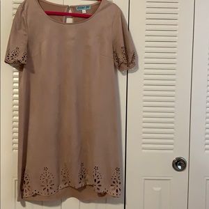 Francesca's Suede Dress